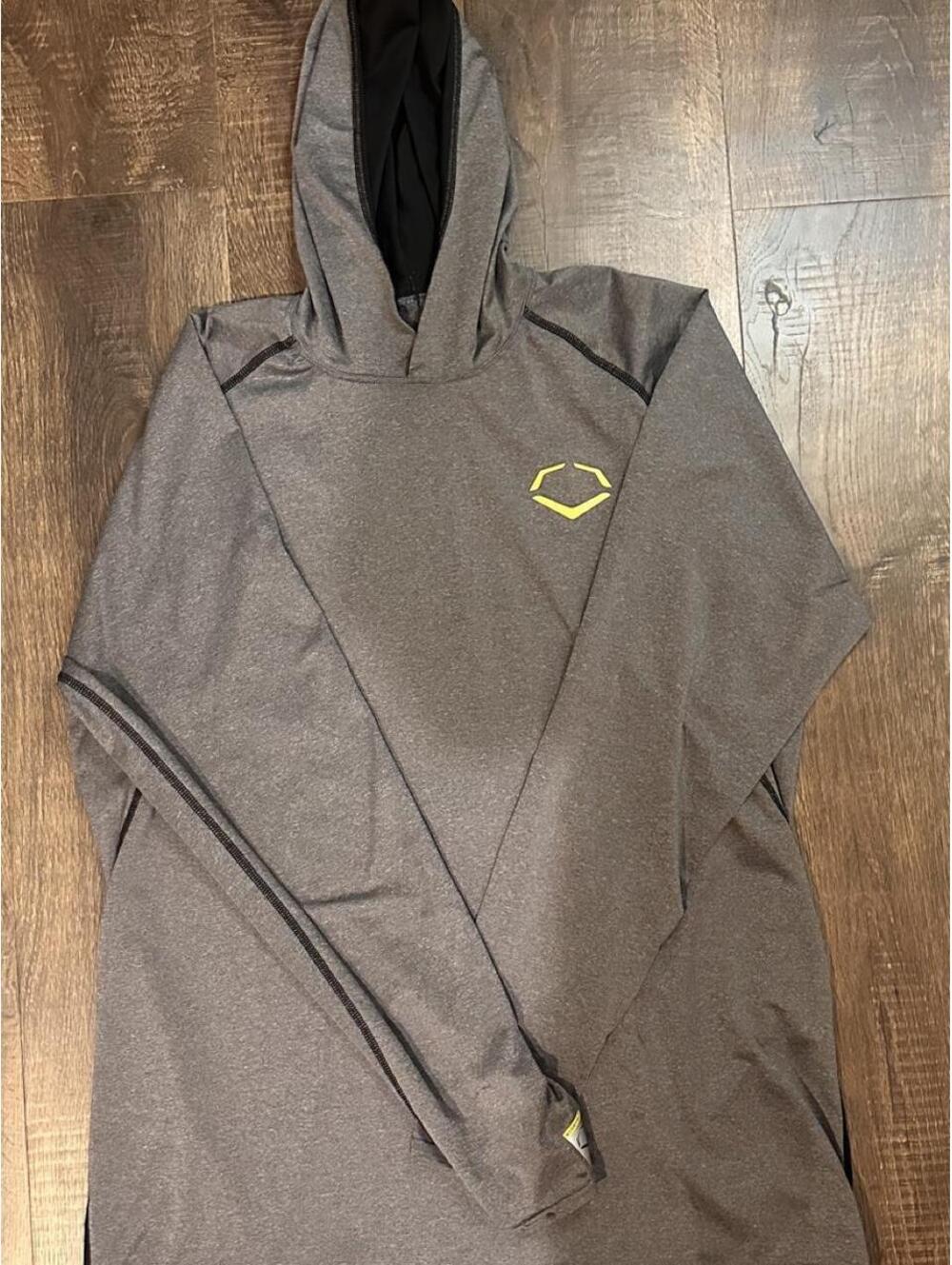 Evoshield Men's Brown and Grey Hoodie